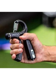 Resim Sayaçlı El Yayı Egzersizi Takip Eden Siyah 