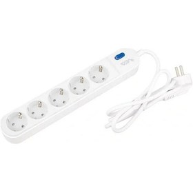 Resim Vea Ve-vega105 A Class 5'li Anahtarlı 1.5 Metre Akım Korumalı Priz Standart 