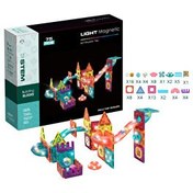 Resim Magnetic Tiles Light Manyetik Yapı Blokları 75 Parça 