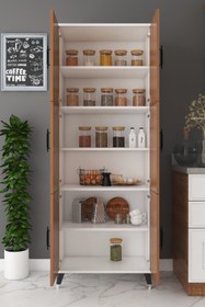 Resim ESMOPA MOBİLYA Çok Amaçlı Kiler, Banyo, Ayakkabılık, Balkon Dolap 