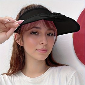 Resim 1 adet USB Şarjlı Fan Kapağı, Unisex, Uzun Kenarlı ve Soğutma Fanlı Ayarlanabilir Peaked Kapağı - Hafif, Üç Rüzgar Hızı, Seyahat ve Kamp için İdeal, Açık Hava Gereksinimleri|Ayarlanabilir Kafa Giyimi|Hafif Kapağı 
