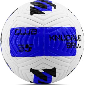 Resim Moonlight Outdoor Orijinal Futbol Topu Pompa Hediyeli Sert Zemin Halı Saha Futbol Topu Dikişli Hibrit Mavi No:5 