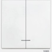 Resim Mena Rise Karre 55 Beyaz Işıklı Komütatör C1 Mekanizma 