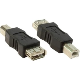 Resim Ti-Mesh Usb 2.0 A F / Usb 2.0 B M Dönüştürücü - Nickel/Black 