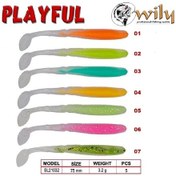 Resim Wily Playful Silikon Yem 7.5 Cm 3.2 Gr 5 Li Pk Renk:7 