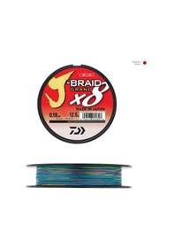 Resim Daiwa J-braid Grand 8b Multicolor 300m İp Misina 0,16mm 0,16mm 