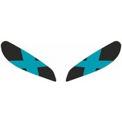 Resim Cf Moto Cf Moto 250 Sr 2020 - 2023 Uyumlu Far Sticker X Mavi 