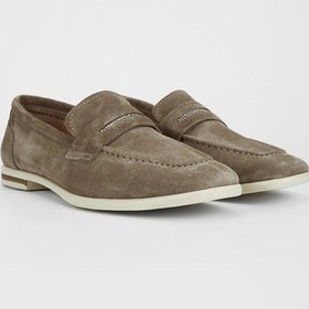 Resim Valmenti Kadın Bej Süet Hakiki Deri Loafer Ayakkabı 902 4041 Bn Ayk Sk23/24 Bej 