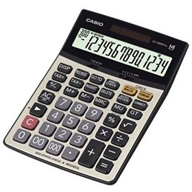 Resim Casio DJ-240DPLUS 14 Hane Masaüstü Hesap Makinesi 