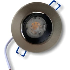 Resim CATA 7W Cob Led Downlıght Armatür Saten Gövde Gunışığı Işık CT-5252-G 