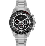 Resim Jacques Lemans 1-2207a Lıverpool Chronograph Erkek Kol Saati Gümüş - Siyah 