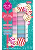 Resim Eos Lip Balm Holiday Collection Dudak Balsamı Çeşit Paketi 8 Adet 