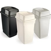 Resim Melkan Home Banyo Çöp Kovası Çöp Kovası 27 Litre 3 Adet 