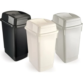 Resim Melkan Home Banyo Çöp Kovası Çöp Kovası 27 Litre 3 Adet 
