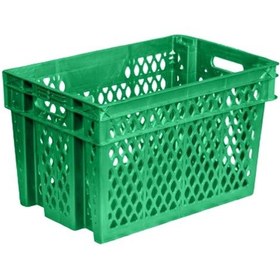 Resim Plastik Ekmek Kasası Ekmek Sepeti 39x65x42 Cm 2650 Gram-- 5 Adet Gri 