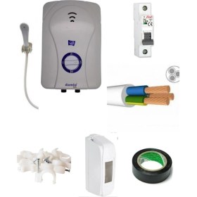 Resim Feyza Design Ideal Elektrikli Şohben 3mt Kablolu Tam Takım Seti 