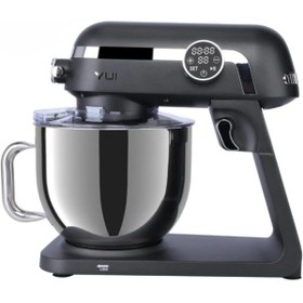 Resim STOREMAX sellbuyst M123 Easy Chef Premium 1800W Dokunmatik Ekran Alüminyum Stand Mikser 7Lt. Gri trendy 2664 