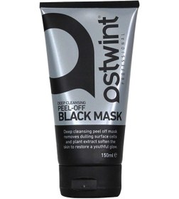 Resim Ostwint Soyulabilir Siyah Yüz Maskesi 150 ML 