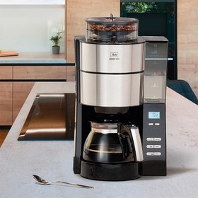 Resim Melitta Aroma Fresh 1021-01 Öğütücülü Filtre Kahve Makinesi 