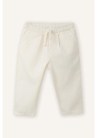 Resim Defacto Gabardin Pantolon Erkek Bebek G9590a526sper105 Ekru-er105 