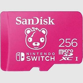 Resim SanDisk Nintendo Switch 256GB 100MB/s microSDXC Hafıza Kartı SDSQXAO-256G-GN3ZN 
