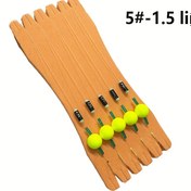 Resim 5 Takım/Tabela Asılı Büyük Tabak Kerevit Vahşi Balıkçılığı Özel Altıya Karşı Dirençli Olta Takımı Alt Hattı Deniz Günbatımı Balık Kanca İnce Bağlama Kerevit 