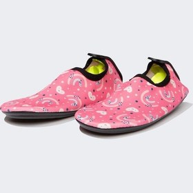 Resim Defacto Kız Çocuk Baskılı Deniz Ayakkabısı D5199A824SMPN34 Pembe 