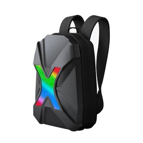 Resim X Led Ekranlı Sırt Çantası, Motorcu Çantası 