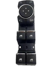 Resim 2019 - 2021 Ford Focus Elektrikli Cam Anahtarı Düğmesi Jx7t14540bc Siyah 