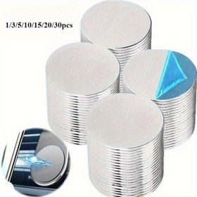 Resim 10/20 Adet Metal Plaka Yapışkanlı Telefon Kılıf Arka Kapak Montaj İçin, Demir Malzeme Pil Gerekmez - Kuat Emme Başlığı, Çekmeceler Uzaktan Kumandalar Duvar Askısı İçin Alan Tasarrufu Sağlayan Ev & Araç Aksesuarları Bej&Mavi Minimalist Tasarım Stabil Kurulum Ofis Personeli Temel Dayanıklı Asma Masaüstü Organizasyon Aracı Mobil Cihaz | Modern Akıllı Telefon Kabukları | Metallik Yüzey 