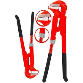 Resim Alaşımlı Çelik Pvc Kaplama Ergonomik Sap Maşalı Boru Anahtarı 1'' 