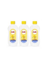 Resim Dalin Vanilya Kokulu Bebek Yağı 3 x 300 ML 