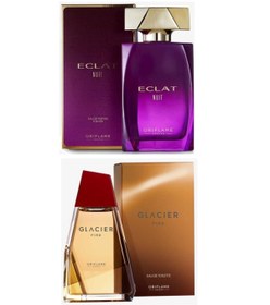 Resim Oriflame Sevgili Çiftlere Özel Eclat Nuit EdP Kadın ve Glacier Fire EdT Erkek Parfüm 50+100ml 40788-42739 