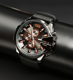 Resim Genel Markalar Spectrum Siyah Deri Kordon Erkek Kol Saati 