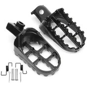 Resim Tongdashop Yamaha Pw50 Pw80 Tw200 Honda Xr Crf İçin 1 Takım Dayanıklı Alüminyum Dirt Bike Ayaklıkları 
