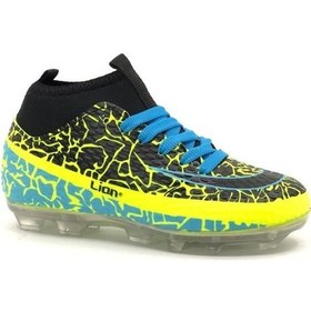 Resim Lion 1071 Profesyonel Çocuk Çoraplı Krampon Ayakkabı Sarı 