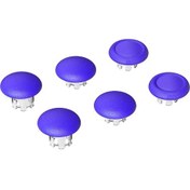 Resim Mavi-6 Adet Denetleyici Thumbstick Cap Anti Kayma Thumbstick Yedek Kapak Koruma Aksesuarları İçin Ps5 Edge Elite Joyst 