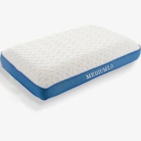 Resim Varol Nuvina V2 Orta Visco Yastık 65x40x15 Beyaz 