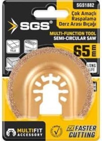 Resim Yıldızan Trndystorex Multi- Derz Arası Temizleme Kesici ve Raspalama Aleti, 65mm, Model SGS1882 1233616 