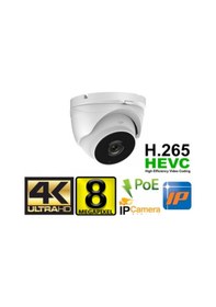 Resim 8 MP IÇ MEKAN 4K ULTRA HD İP POE SESLİ GÜVENLİK KAMERASI 