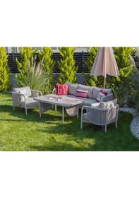 Resim Elegance Oturma Grubu Cappuccino 