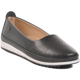 Resim Pierre Cardin Pc-54566 Z Siyah Kadın Yumuşak Hafif Babet Siyah 