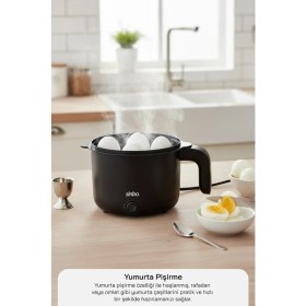 Resim Sinbo SCO-5067 Çok Fonksiyonlu Buharlı ve Yağda Pişirme Özellikli Elektrikli Pişirici 