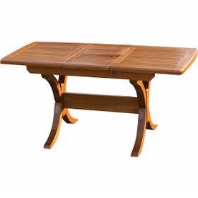 Resim Side Açılır Ahşap Masa 70X120 Iç-Dış Mekan Ev-Cafe-Bahçe 