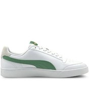 Resim Puma Shuffle - Erkek Beyaz Yeşil Spor Ayakkabı 30966813 E-421 