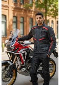 Resim M1..4 Mevsim Touring Ce Level 1 Korumalı Motosiklet Montu 