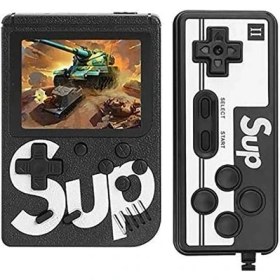 Resim Ozmik Taşınabilir Video Oyun Konsolu 3" 400 Oyunlu Mini Atari Gameboy 2 Oyunculu 