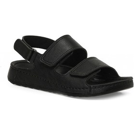 Resim Polaris 109201.m Siyah Erkek Sandalet 000000000102250753 