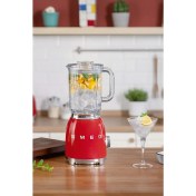 Resim BLF01RDEU Retro Kırmızı 800 Watt Smoothie Blender smeg