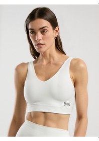 Resim Everlast Everfit Training Essentials Beyaz Kadın Extended Sporcu Sütyeni Beyaz 
